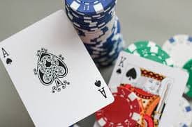 Live blackjack table on mobile with dealer and cards